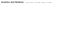 Tablet Screenshot of biancabuitendag.com